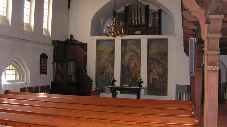 Innenansicht der Kapelle der Egestorff Stiftung