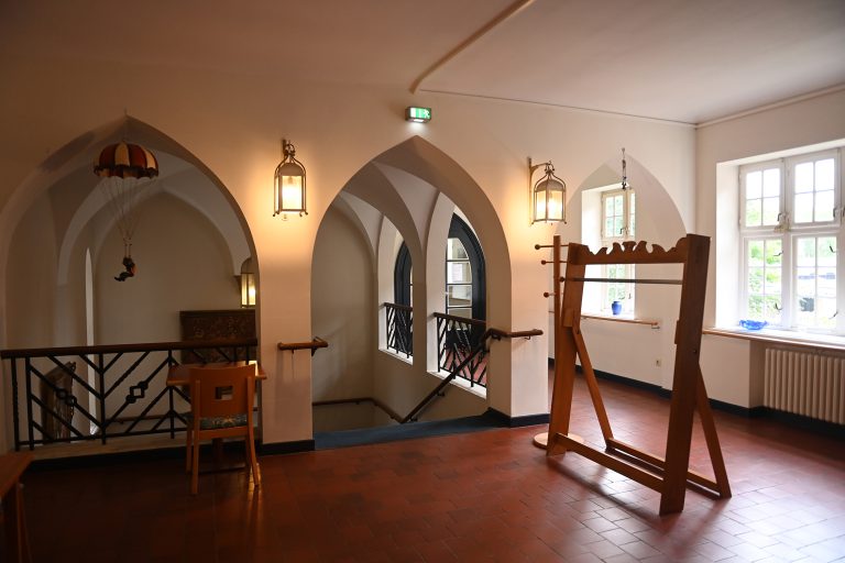 Blick ins Foyer des Haupthauses