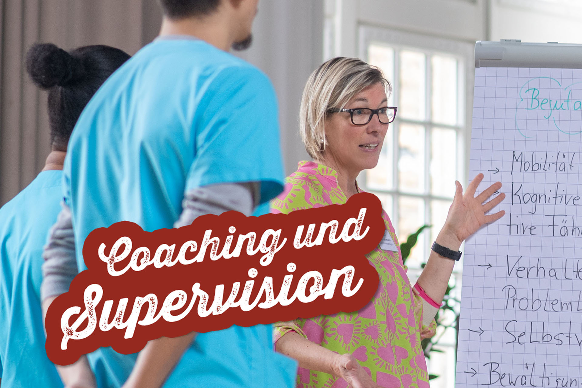 Coaching und Supervision - Mitarbeitende im Workshop